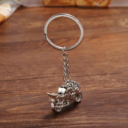 Men Keychain Exquistie Decorative Zinc Alloy Cool Motorcycle Pendant Keyring Men Jewelry Car Key Chain Bag Charm Accessories