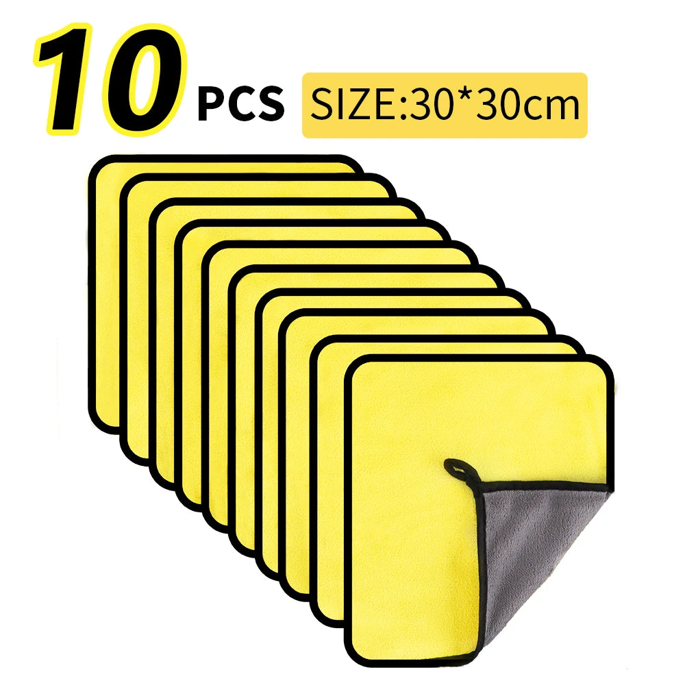 Microfiber Towel Car Microfiber Cloth Wash Towel Microfiber Cleaning Cloth Car Wash Drying Towel Auto Detailing