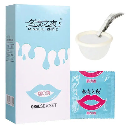 PERSONAGE 100pcs Natural Latex Condom NO OIL Fruity Taste Oral Condom Ultra Thin Smooth Penis Sleeve Safer Contraception for Men