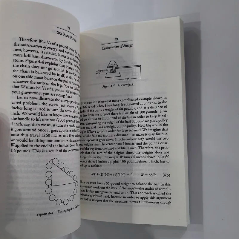 Six Easy Pieces: Feynman Essentials of Physics Explained By Its Most Reading Learning English Books