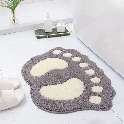 Bathroom Rugs Mats Water Absorbent Non-Slip Mat Used in Bathroom, Shower, Microfiber Bath Mat Machine Bath Mat Bathroom Mat