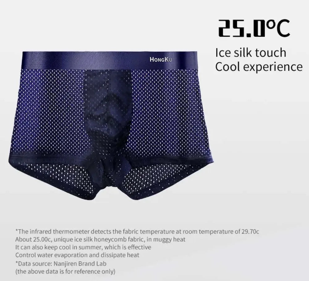 Men's Panties Men Underwear Boxershorts Men Boxer Men Ropa Interior Hombre Calzoncillos Breathable Hombre Hole Large Size