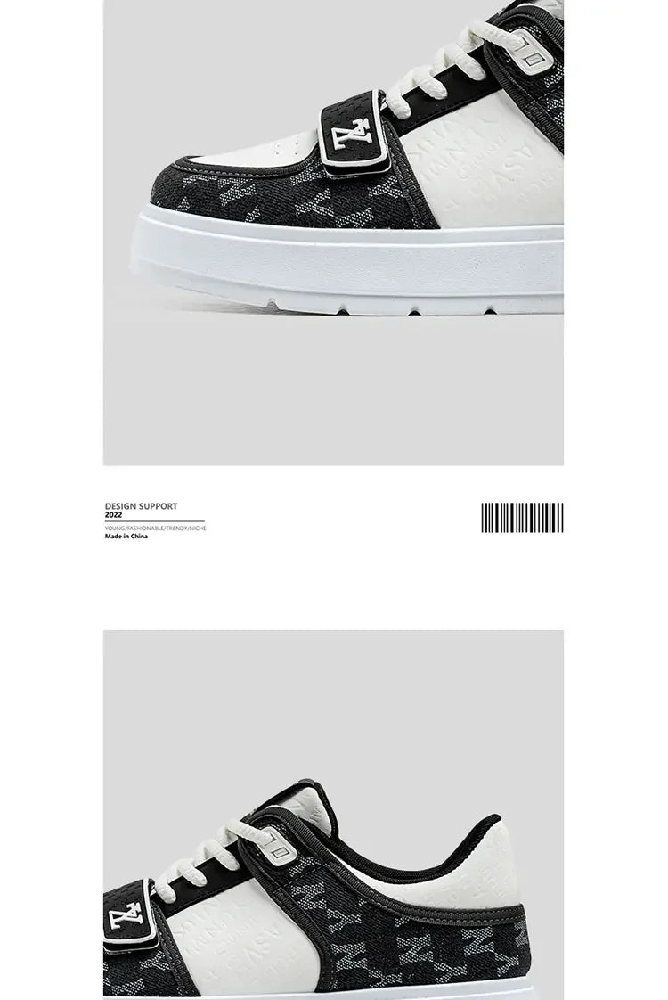 Men's Shoes Autumn Casual Shoes Soft Soled Sports Shoes New Trend Help Breathable Non-slip Board Shoes Fashion Shoes Board Shoes