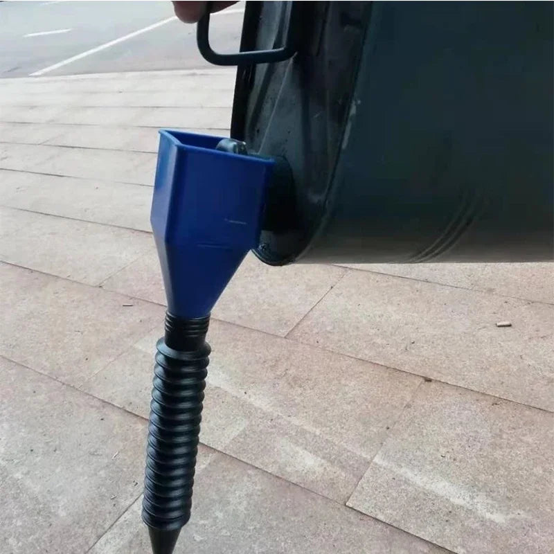 Car Motorcycle Refueling Funnel Gasoline Foldable Engine Oil Funnel Tool Plastic Funnel Refueling Tool Auto Accessories 1-3pcs