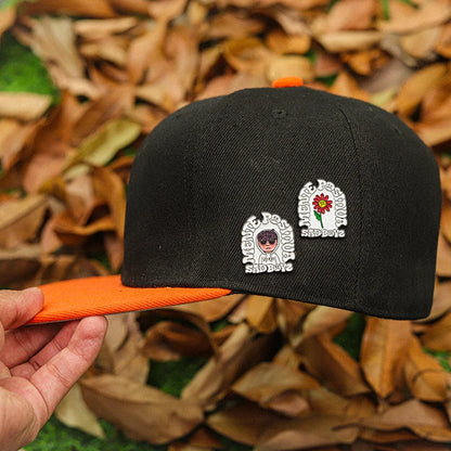 Retro Mexican Metal Hat Clip Pins Enamel Pins Cartoon Sloth Boy Baseball Cap Golf Cap Hat Badge Accessories Fashion Jewelry Gift