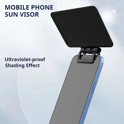 Mobile Phone Sun Visor Uv Protection Phone Screen Universal Smartphone Sunshade Cover For Outdoor Use For Smartphones ﻿