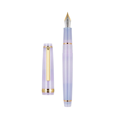 Jinhao 82 Fountain Pen Acrylic Ink Pen Spin Golden sliver clip 0.5mm F Nibs classic Business Office School Supplies Writing Pen