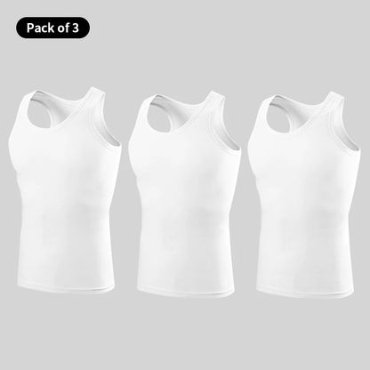 European and American Sizes Cotton MEN'S Vests Young MEN'S Sports Fashion Bottoming Vests Middle-aged and Old plus Size Vests