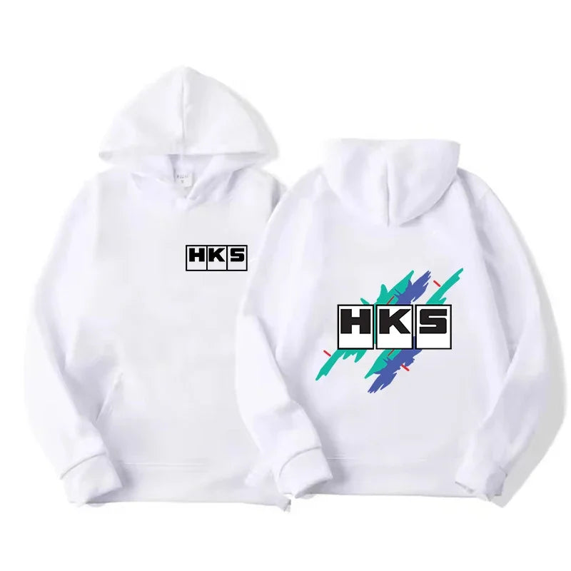 Japan JDM Modified Car HKS ENDLESS Hoodie Women Men Printed Hoodie Loose Casual Hoody Sweatshirt Unisex Long Sleeve Pullover