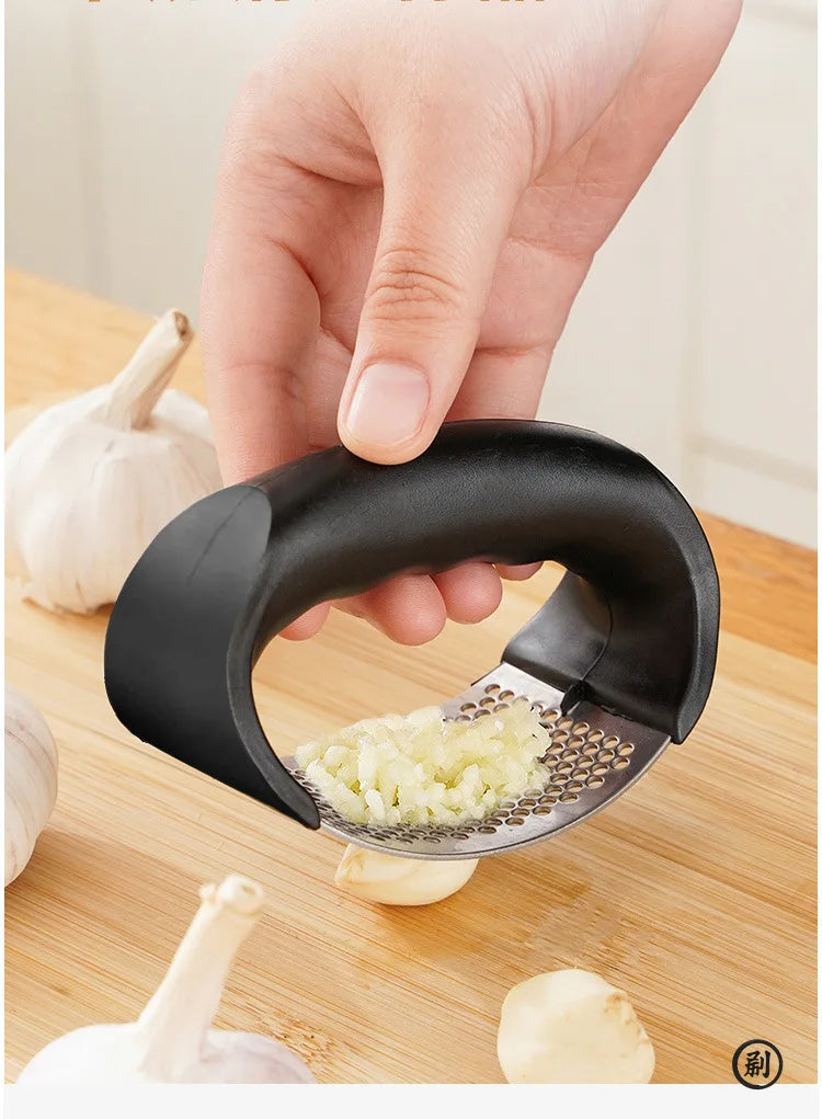 Kitchen Artifact: Garlic Press Crusher, Manual Garlic Crusher, Garlic Chopping Tool, Kitchen Accessories