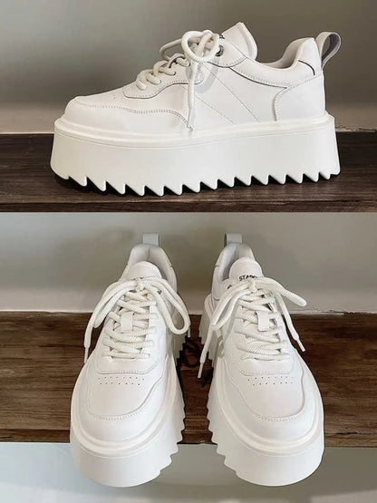 Men's Shoes Spring Autumn New Men Thick Soled Casual Sneakers High Quality Comfortable Soft Board Shoes Versatile Zapatos Hombre