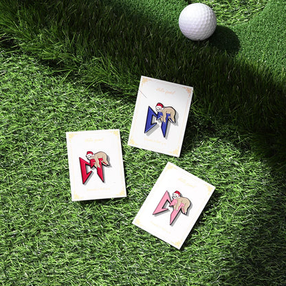 Retro Mexican Metal Hat Clip Pins Enamel Pins Cartoon Sloth Boy Baseball Cap Golf Cap Hat Badge Accessories Fashion Jewelry Gift