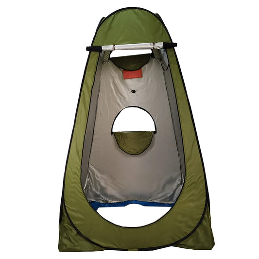 Portable Outdoor Bathing Tent Thiened ower Tent Mobile Toilet Changing Room Warmth Insulation Cam Travel Gear