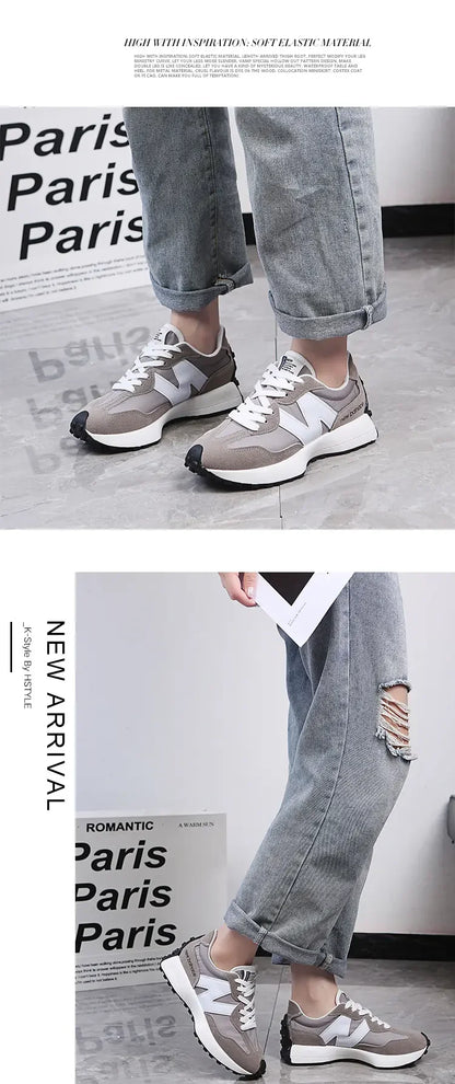 Women Sneakers 2025 New Spring Autumn Brand Luxury Vulcanize Shoes Casual Footwear Zapatillas Mujer Light Flat Breathable Shoes