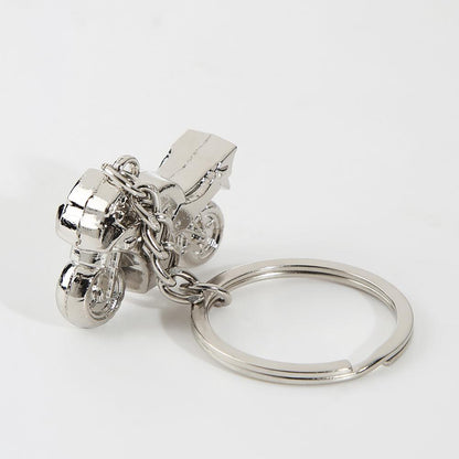 Men Keychain Exquistie Decorative Zinc Alloy Cool Motorcycle Pendant Keyring Men Jewelry Car Key Chain Bag Charm Accessories