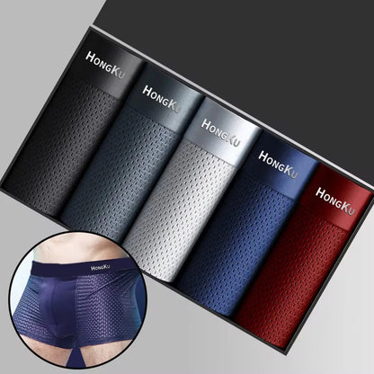 Men's Panties Men Underwear Boxershorts Men Boxer Men Ropa Interior Hombre Calzoncillos Breathable Hombre Hole Large Size