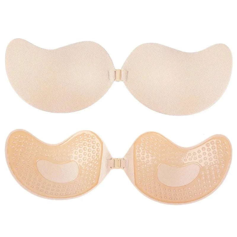 1 Piece Invisible Adhesive Lift Bra, Convex Enhancer Strapless Seamless Lingerie Accessory