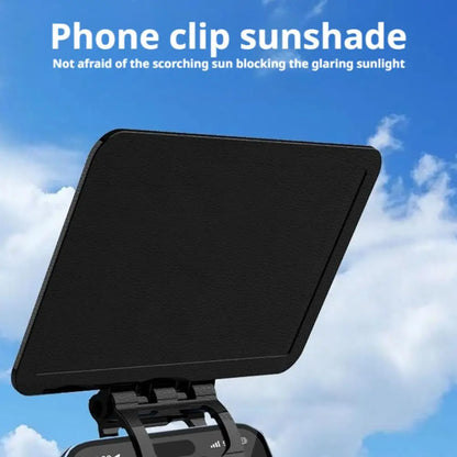 Mobile Phone Sun Visor Uv Protection Phone Screen Universal Smartphone Sunshade Cover For Outdoor Use For Smartphones ﻿