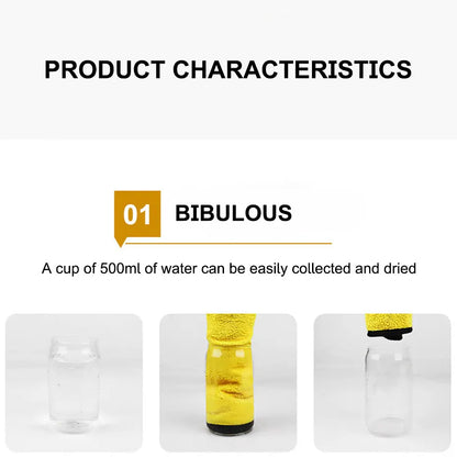 منشفة غسيل السيارات من SEAMETAL المصنوعة من الألياف الدقيقة 400 جرام لكل متر مربع من المخمل المرجاني المزدوج الجوانب، مناشف تنظيف عالية الامتصاص للماء، قماش تجفيف لغسيل السيارات