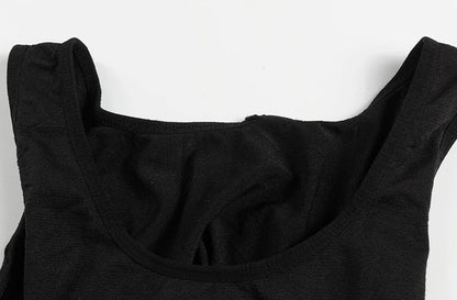 Mens Slimming Body Shaper Shapewear Abdomen Compression Shirt to Hide Gynecomastia Moobs Workout Tank Tops Undershirts