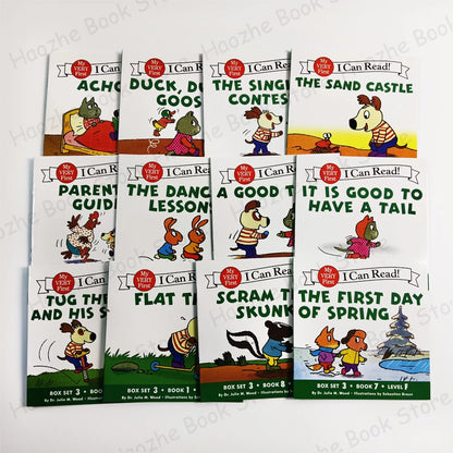 12 Books Set My Very First I Can Read English Picture Book for Beginner Pocket Book for Children Kids Montessori Bedtime Reading