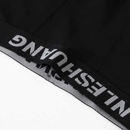 1/2/5Pcs Teenagers To Adults Multi-size Men's Sports Underwear Fitness Long Boxer Shorts Running Training Basketball Football Sh