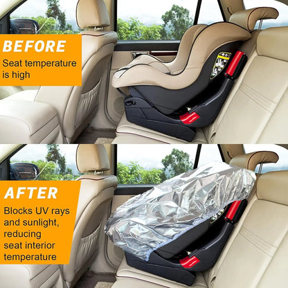 1PC  Baby Car Seat Sun Shade Cover Blocks Out Heat & Sun UV Covers Universal Baby Travel Accessories