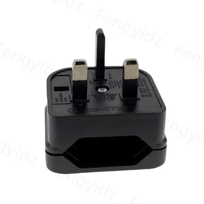 1Pc European Euro EU 2 Pin to UK 3Pin Power Socket Travel Plug Adapter Converter New