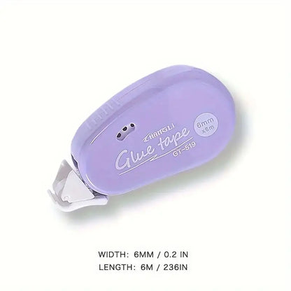 Double-Sided Adhesive Roller, Scrapbook Supplies, Adhesive Tape Runner for Scrapbooking, Home School Office Journaling Supplies