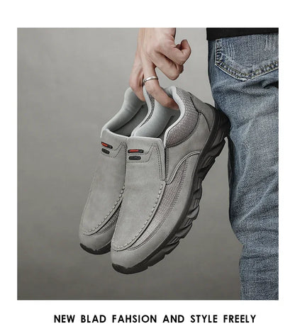 Men Walking Shoes Loafers Sneakers men 2024 New Fashion Handmade Retro Leisure Loafers Shoes Zapatos Casuales Hombres Men Shoes