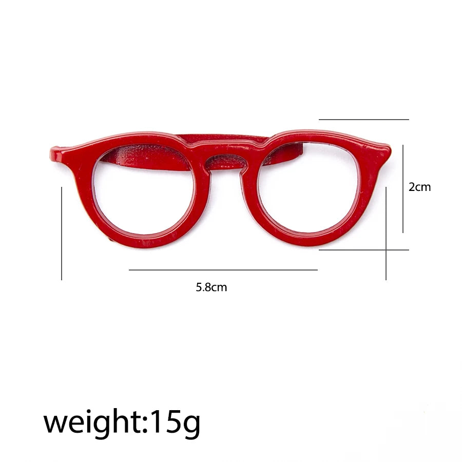 Men's Tie Clip Fashion Metal Glasses Tone Bar Jewelry for Men Necktie Clasp Suit Tie Gift Accessories
