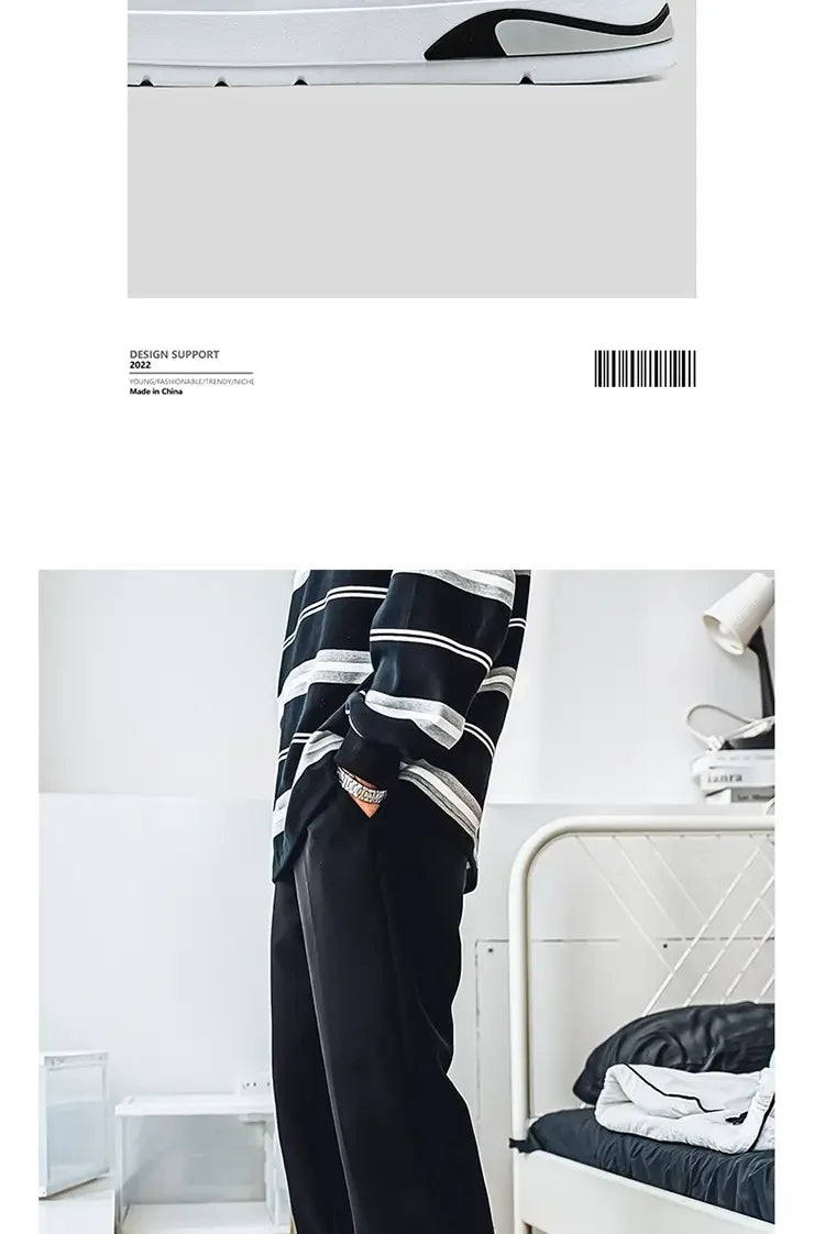 Men's Shoes Autumn Casual Shoes Soft Soled Sports Shoes New Trend Help Breathable Non-slip Board Shoes Fashion Shoes Board Shoes