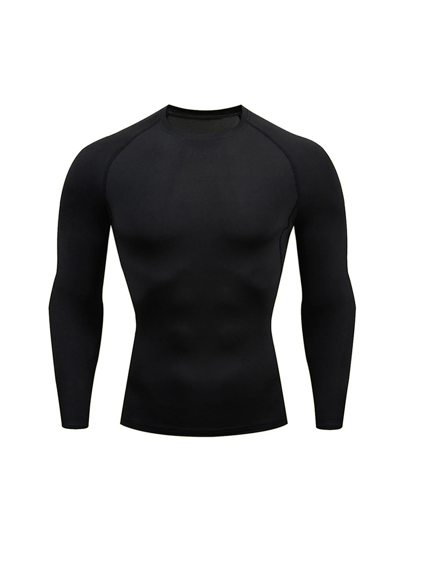 Men Compression Running T-shirt Fitness Tight Long Sleeve T-shirt Quick Dry Bodybuilding Jogging Tracksuit Homme Athletic Shirts