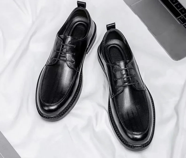 Social Shoe for Men New Dress Shoes Man Business Official 2024 Style Footwear Gentleman Cheap Liquidation Elegant and Classic 39