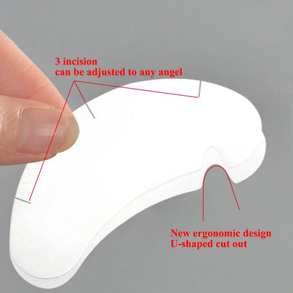 100pairs Eye Patches Eyelash Extension under Eyelashes Fake Lashes Stickers Lash Extension Supplies Patches for Building Eyelid