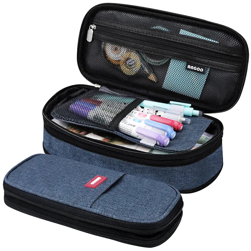 Kawaii Pencil Cases Large Capacity Pencil Bag Pouch Holder Box for Girls Office Students Organizer School Stationery Supplies