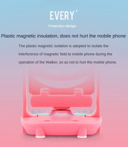 Mobile Phone Walking Swing Shaker Holder Automatic Device Phone Pedometer Step Counter Shaking Accessories Silent For All Phones