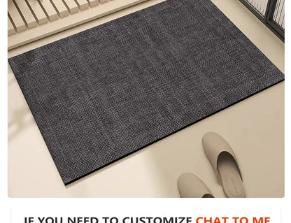 Bathroom Mat Absorbent Floor Mats Bath Carpet Soft Diatom Mud Non-slip Rug Toilet Doormat Entrance Door Коврик для ванной 욕실 매트