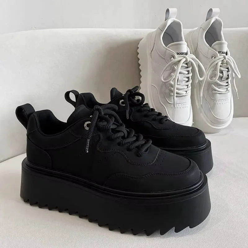 Men's Shoes Spring Autumn New Men Thick Soled Casual Sneakers High Quality Comfortable Soft Board Shoes Versatile Zapatos Hombre