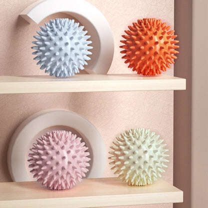 Hedgehog Massage Ball Yoga Fascia Ball Exercise Fitness Muscle Relaxation Massage Stick Shoulder Neck Leg Plantar Meridian Ball