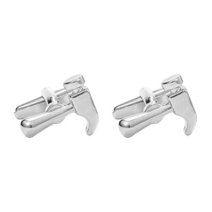 Tools Collection Jewlery Scissor Hammer Shaped Cufflinks For Men Boys Accessories Festival Gift