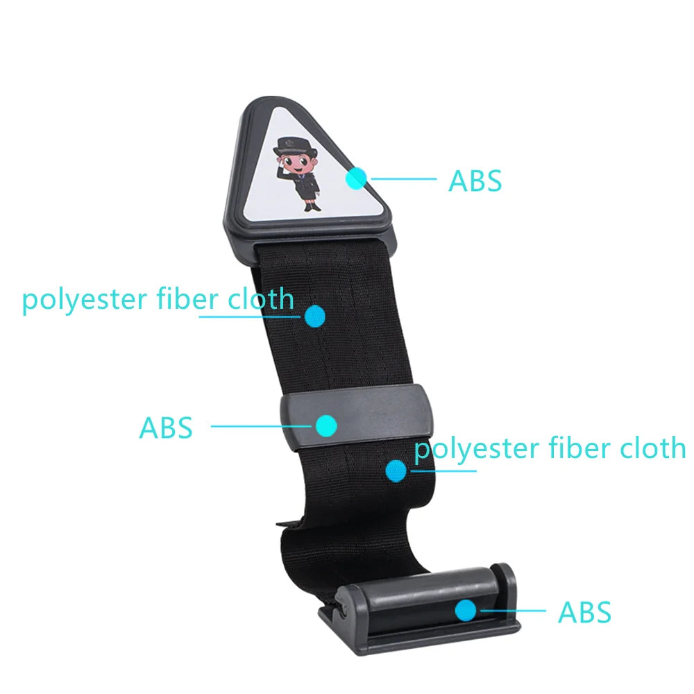 Adjuster 30X6 cm Children Kid Car Safety Belt Universal Car Baby Safety Seat Strap Belt Buckle Seat Belt Correction Tape