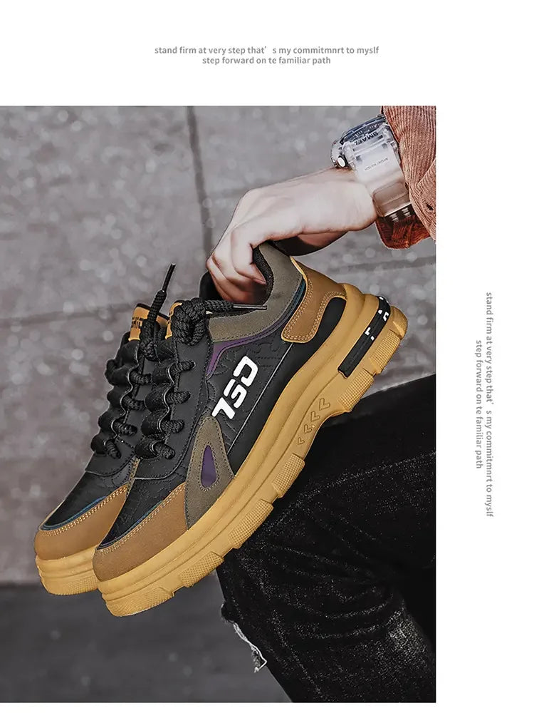 Men's Shoes 2024 New Casual Shoes Sports Fashion Shoes Board Shoes All Match Anti-slip Wear All MatchMen Shoes  Sneakers  Tenis