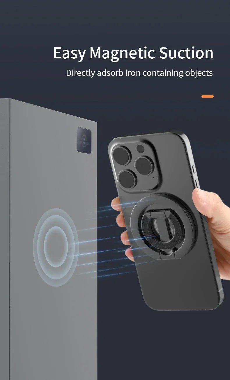 For MagSafe Double Sided Magnetic Phone Ring Holder Portable Folding Cellphones Stand Phone Accessories Support Bracket Grip