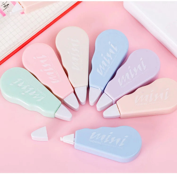 Cute Kawaii Macaron Correction Tape Altered Tools School Office Corrector Stationery Kids Sweet Novelty Supplies