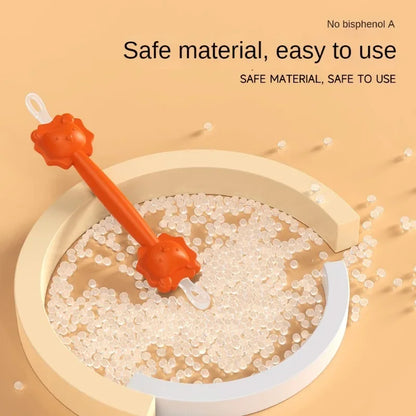 2024 New models Baby Cleaner Spoon Double-headed Soft Wax Curette Picker Nose Cleaner Silicone Ear Wax Pickers Clean Tweezers