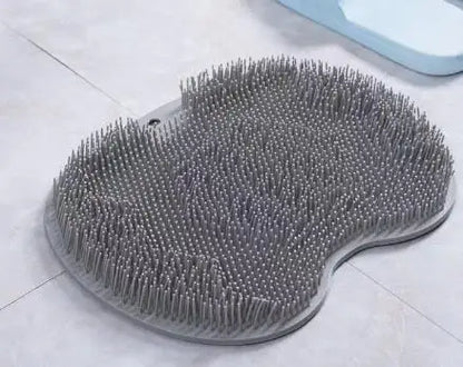 Bathroom Shower Anti Slip Mat, Circular Massage Foot Mat, Back Suction Cup, Foot Scrubber, Back Scrubber, Anti Fall Device