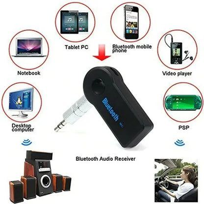 Aux Car Wireless Bluetooth 5.0 Receiver Adapter 3.5mm Jack for Car Music Audio A2dp Headphone Converter Handsfree
