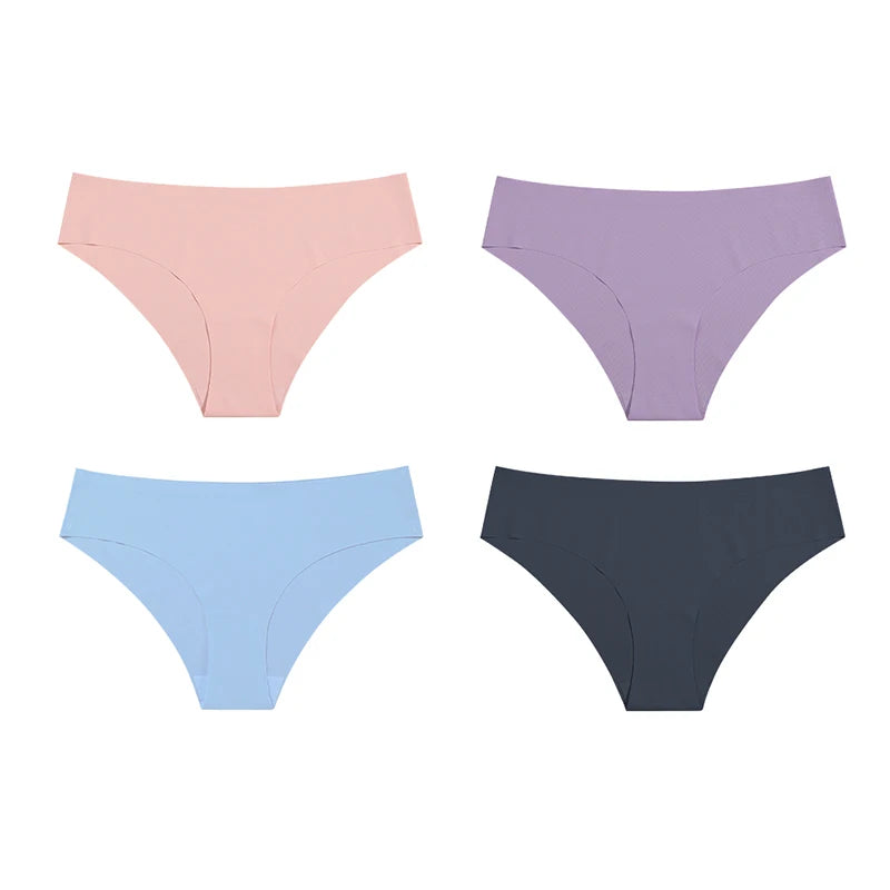 Hot Sale High Quality Seamless Panties Ladies Sexy Underwear Daily Briefs Panty Invisible No Trace Panties For Women 0908-1