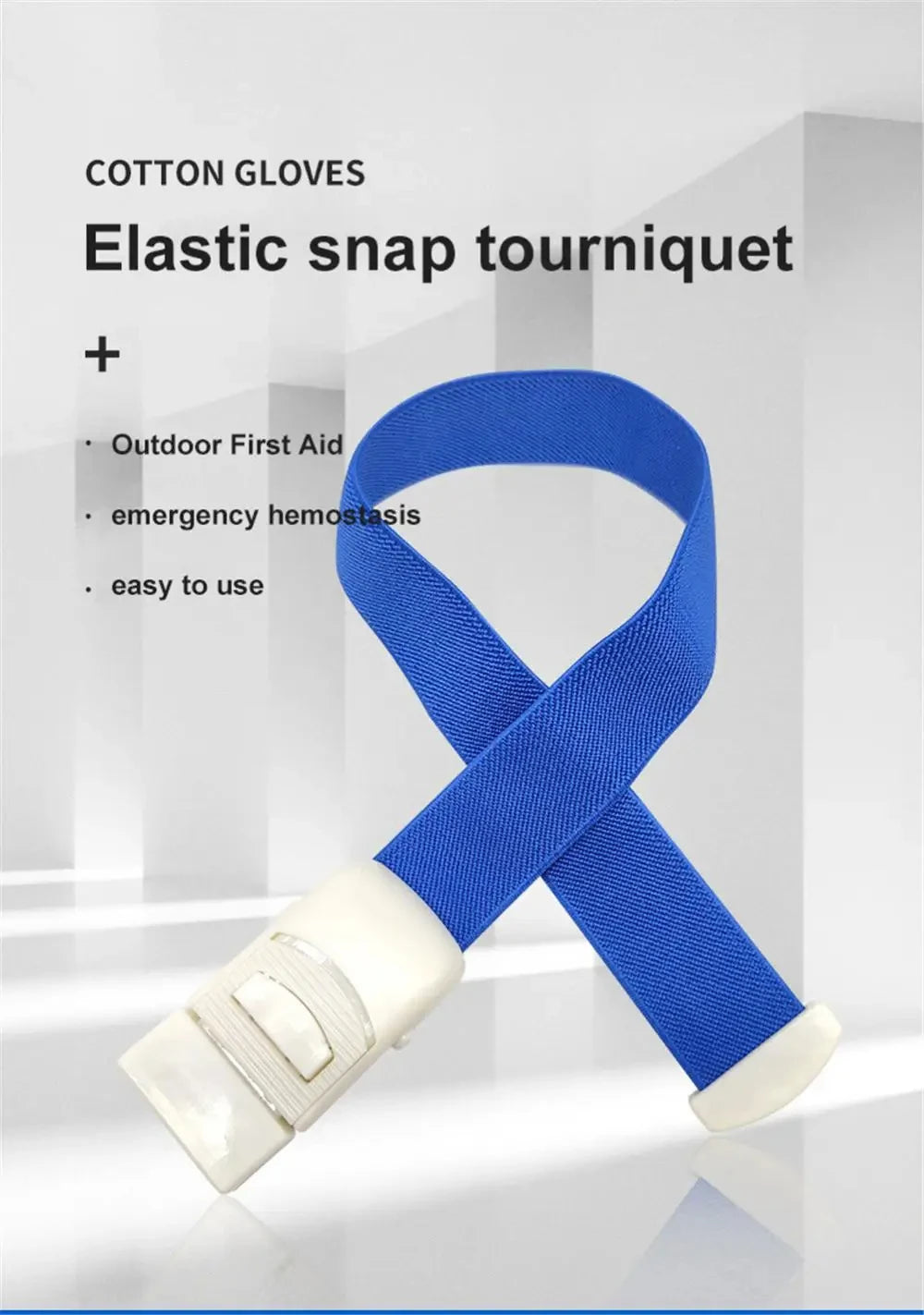 Medical Tourniquet First-Aid Turnstile Buckle Outdoor Camping Survival Gear Emergency Carabiner Tourniquet Nursing Rescue Tools